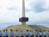 Стела памяти прорыва окружения 41 года. Памяти бойцам 2-й ДНО г. Москвы, морякам 200-го Артдивизиона