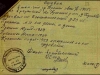 Справка о членах семьи Пронина П.И., находившихся на его иждевении, от 7 января 1944 года.